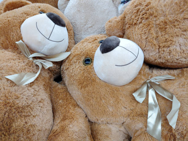 istock Group of big teddy bears. Toy 1440795444