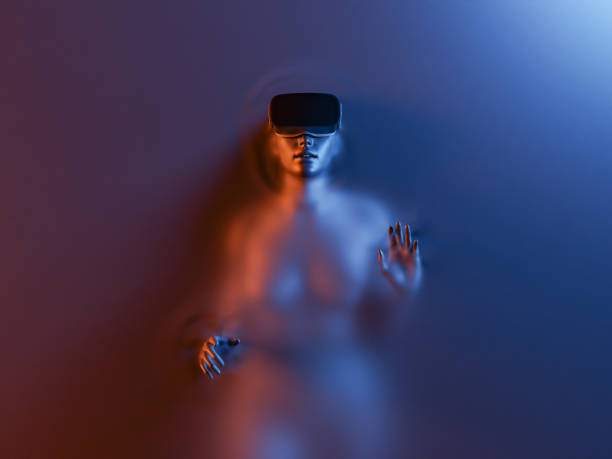 istock Girl submerged in the metaverse 1440796879