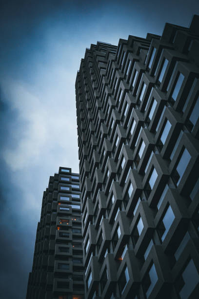 istock Low angle view of buildings against sky 1440796983
