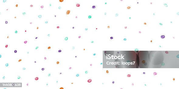 istock Pastel Colored Hand Drawn Circles - Pixel Perfect Seamless Pattern 1440801638