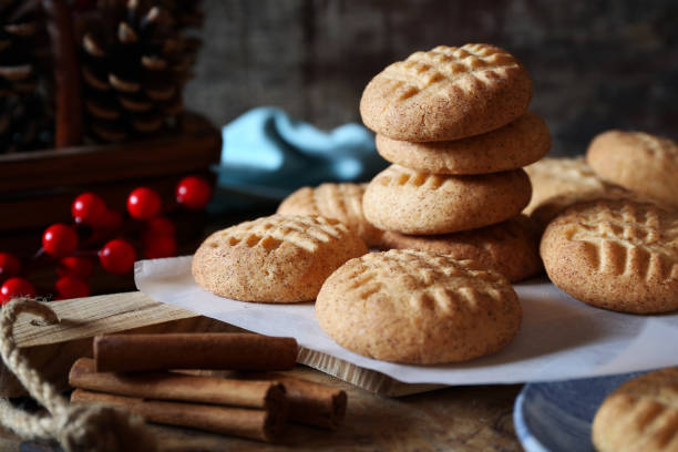 istock New Yea baking. Homemade shortbread cookies with cinnamon 1440805766