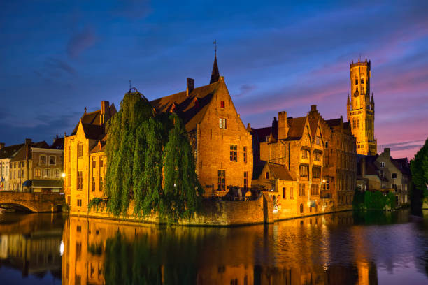 istock Famous view of Bruges, Belgium 1440813831