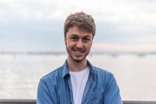 istock Portrait of a man on a pier 1440814892