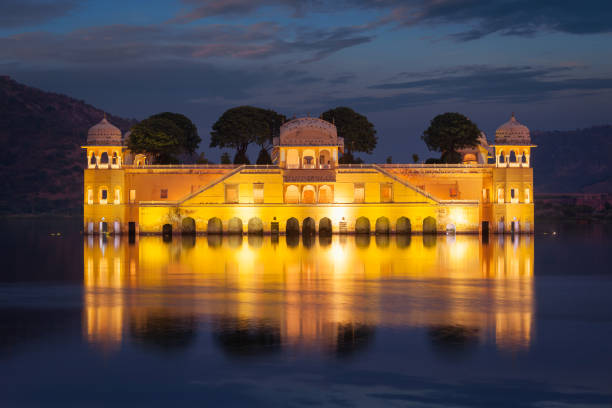 istock Jal Mahal (Water Palace). Jaipur, Rajasthan, India 1440825191