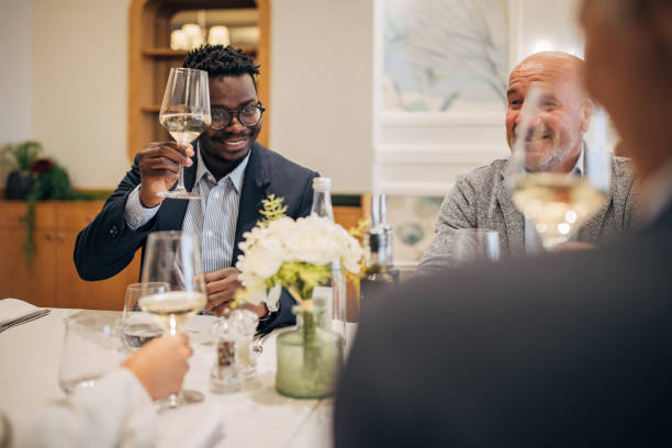 istock People on lunch in luxury restaurant 1440839256