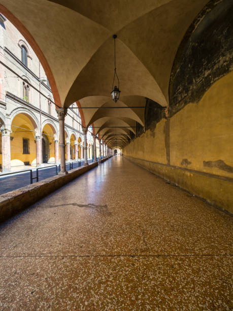 istock Bologna arcades street passage 1440842398