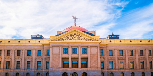 Arizona State Capitol Building stock photo