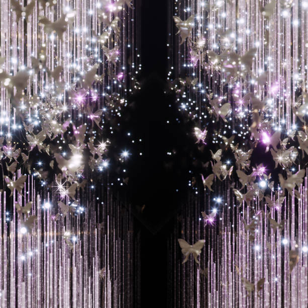 istock Abstrac Chandelier Light Luxuly 1440862510