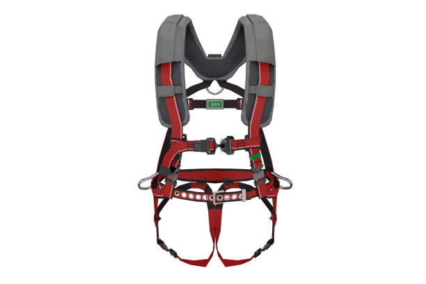 3d rendering realistic construction safety harness 3d image safety harness stock pictures, royalty-free photos & images