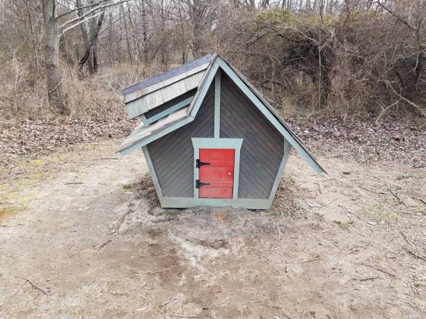 istock extremely tiny house or home with small red door 1440874193