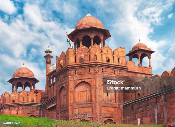 Red Fort In Delhi India Stock Photo - Download Image Now - India, Famous Place, Red Fort - Delhi