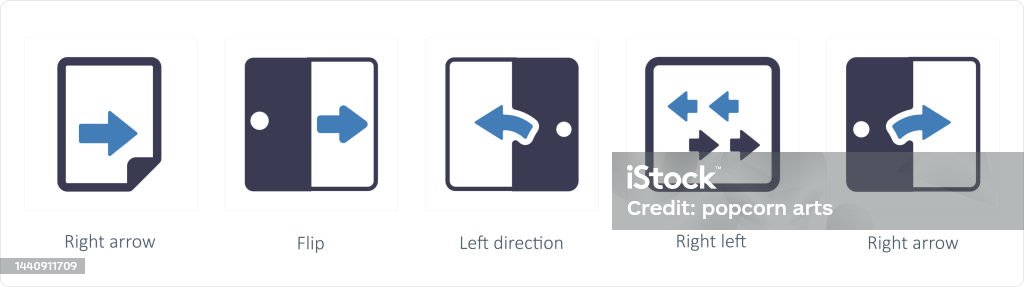 Direction Way Path Stock Illustration - Download Image Now - Concepts ...