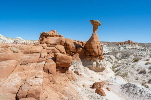 istock Toadstool Hoodoos in the drought desert landscape 1440919567