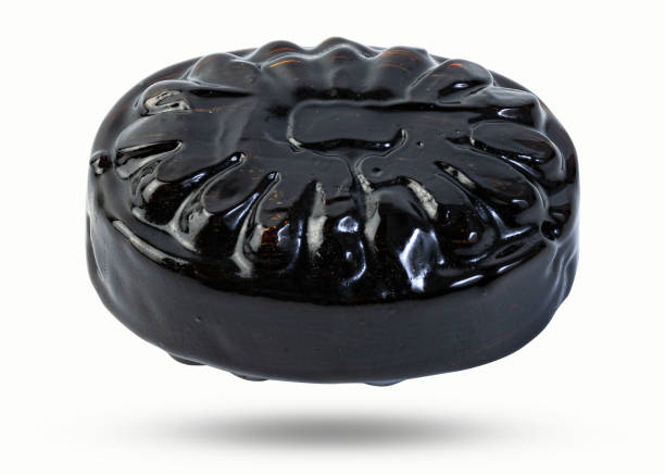 istock Macro close up shot of a black candy 1440920758