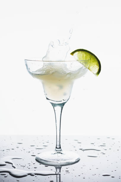 istock Margarita cocktail garnished with lime. 1440921740