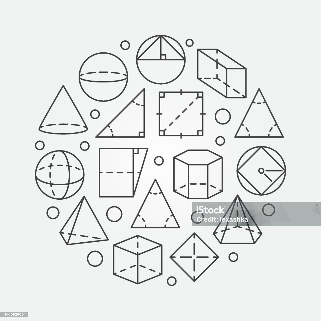 Basic Geometry Picture Basic Geometry Illustration Stock Illustration - Download Image Now ...