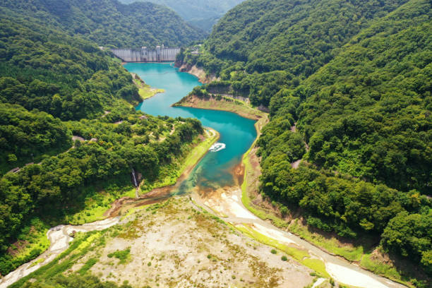 istock Okushima River Dam in Gunma Prefecture 1440931434