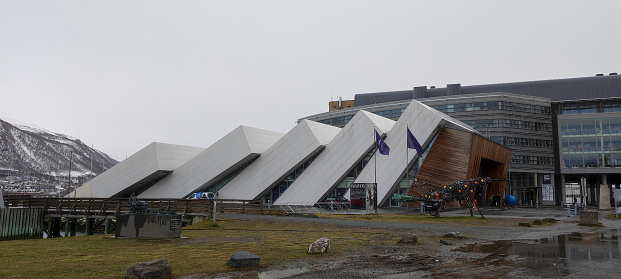 Tromso, Norway - 9 May 2022: Polaria oceanarium