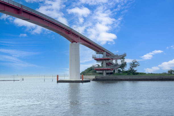 istock Nakanoshima Bridge over Kisarazu 1440947831