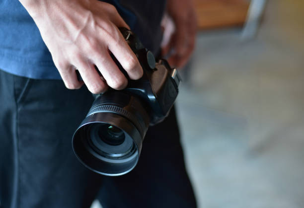 istock A camera is a camera and a lens for taking pictures. 1440950930