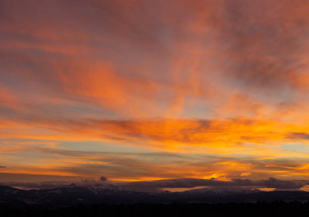 istock Sunset over the Gallatin Mountains in Montana 1440953672