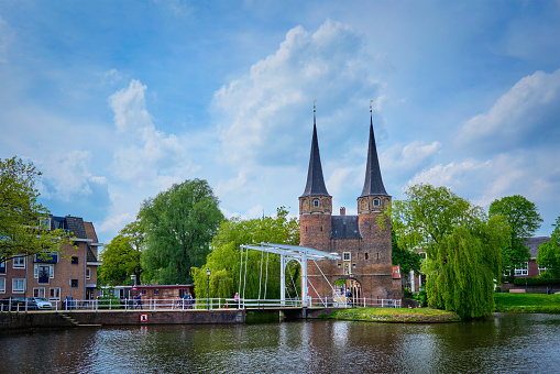 De mooie oude binnenstad van Schiedam