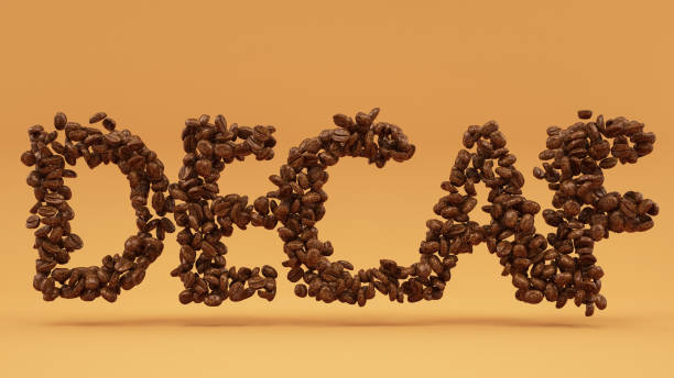 istock Decaf Letters Made of Coffee Beans 1440962167