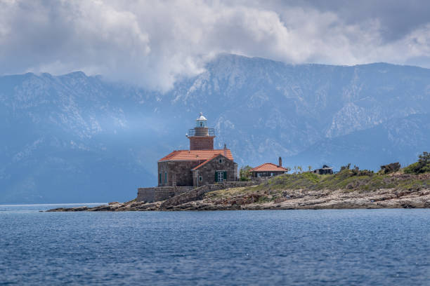 istock Building with a lighthouse in Croatia, Hvar, Dalmatien 1440964962