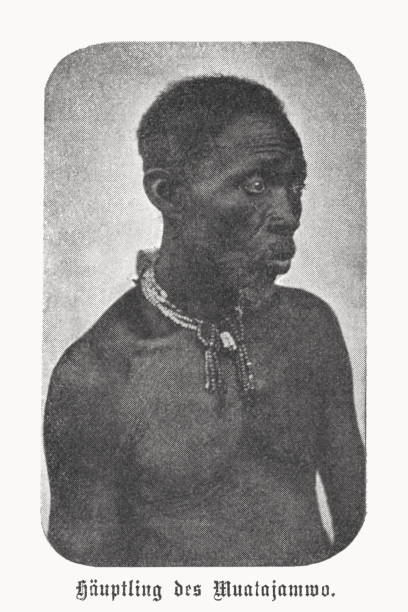 istock A chief of the Muata Jamwo, halftone print, published 1899 1440965518