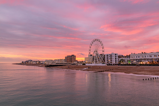 istock Beautiful sunset over Brighton 1440967490