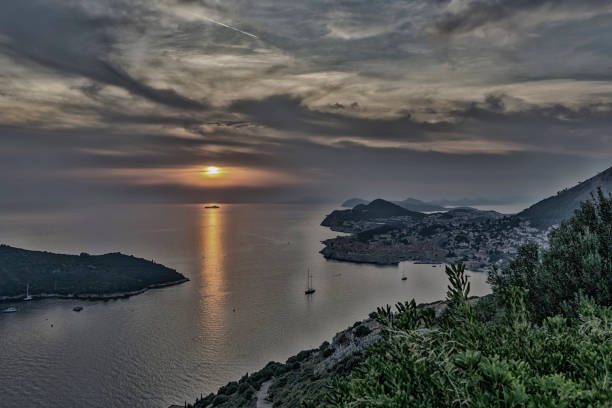 istock Dusk on the Croatian coast 1440968548