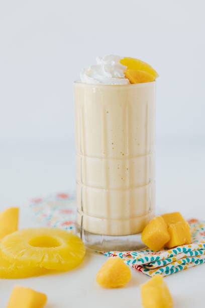 istock Vertical shot of the Pineapple Protein Shake 1440968625