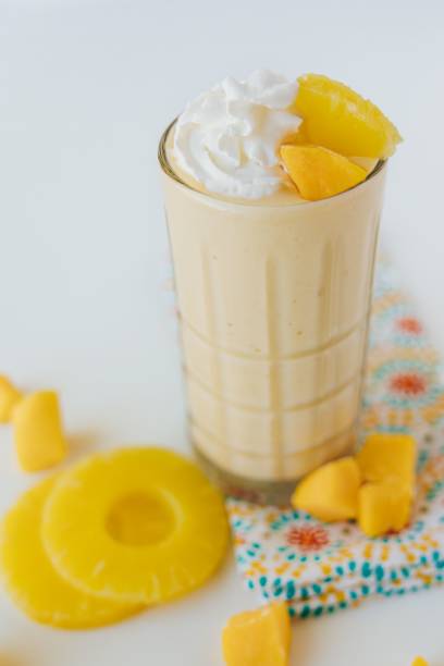 istock Vertical shot of the Pineapple Protein Shake 1440968626