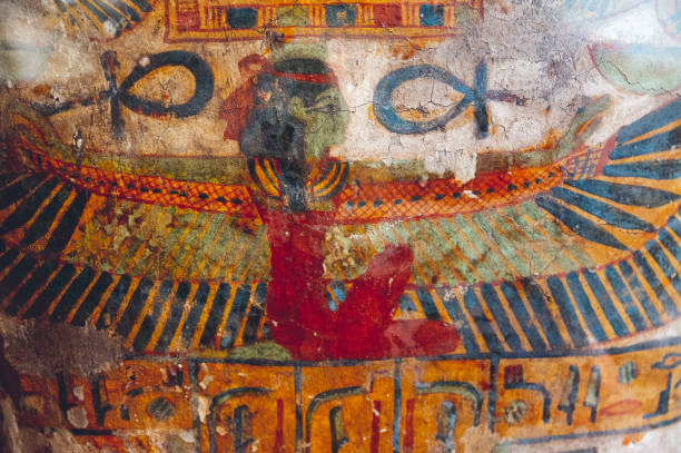 istock Authentic Egyptian art and heliographs 1440969760
