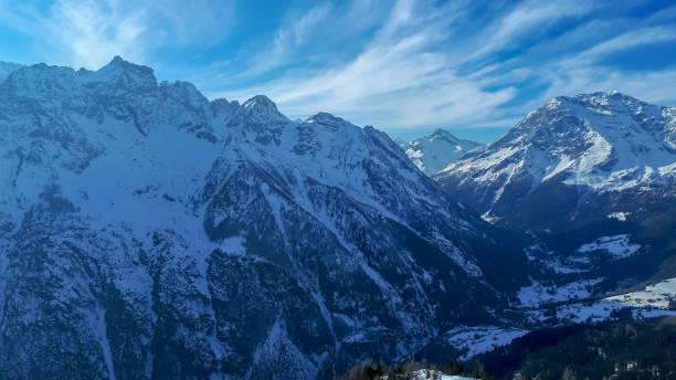 istock Scenic view of mountains under the blue sky 1440976175