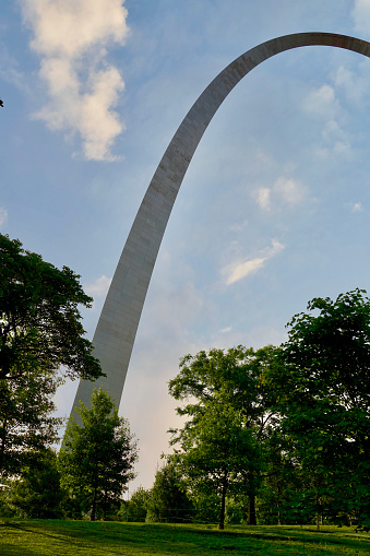 Saint Louis Arch at sunrise