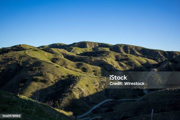 Beautiful Landscape Of Green Mountains In Hulda Crooks Loma Linda Stock Photo - Download Image Now