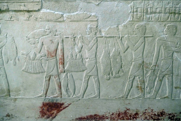 istock Relief sculpture in Saqqara, Egypt 1440982802