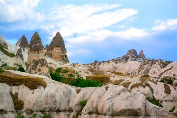 istock Hoodoos in Goreme under a cloudy sky, Turkey 1440982824