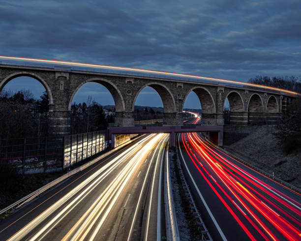 istock Long exposure shot of a highway 1440983820