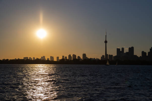 istock Beautiful view of Toronto during the sunset 1440995382