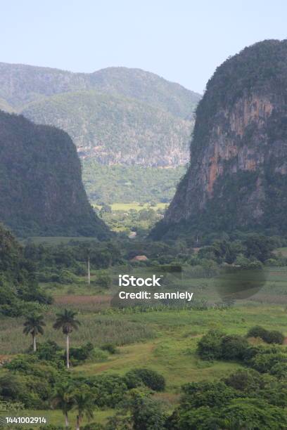 Cuba Viñales Valley Landsape Stock Photo - Download Image Now - Agricultural Field, Agriculture, Blue