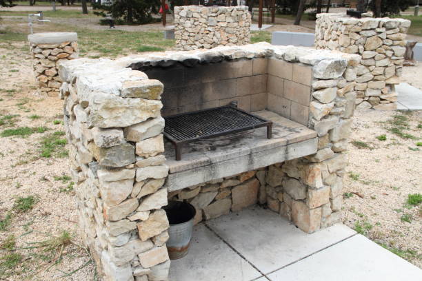 istock a new grill made of stones 1441005968