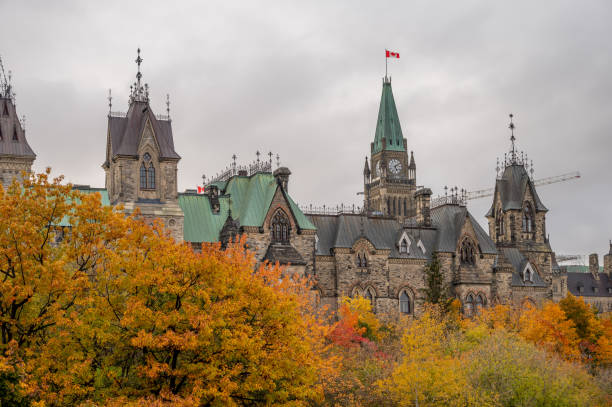 istock East Block on Canada's Parliament Hill in Ottawa 1441008024