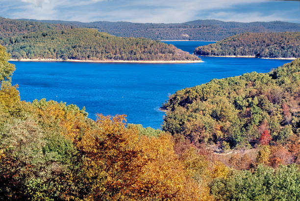 Beaver Lake Arkansas Ozarks Fall Autumn Colors