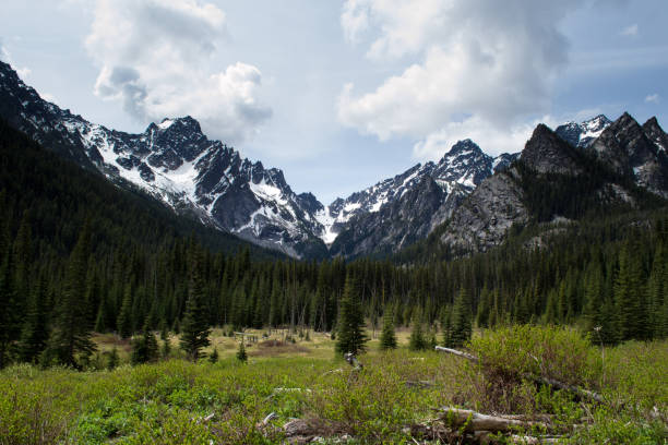 istock Mount Stuart valley in the alpine lakes wilderness 1441010811