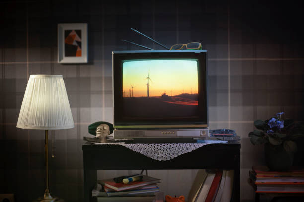 istock Documentary movie on tv 1441012226