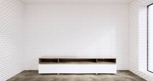 istock cabinet in loft interior room minimal designs, 3d rendering 1441019469
