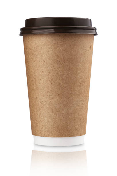 istock craft cardboard coffee cup with plastic lid, insulated on a white background 1441024016