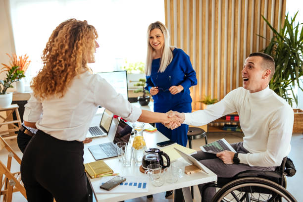 istock Colleagues work together on a new project 1441039474